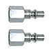 LEFITPA Replacement 2-Pack 1/4 Inch ARO Series Coupler Plug x 1/4 Inch Female NPT for Interstate Pneumatics CPO440