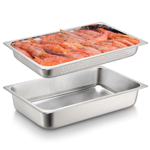 Poêle à vapeur perforé Tioncy en inox pour réussir la cuisson saine au quotidien