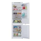 Hoover H-Fridge 300 Integrated Fridge Freezer, E Rated, Total No Frost, hOn App Connectivity, 244L Total Capacity, White, 54x54.5x177 cm - HOBBMT18EK
