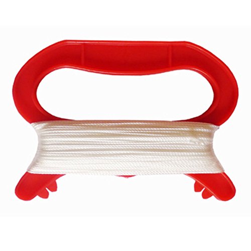 EAGLESTIME Kid Cuerda de la Cometa D Forma Asa Color al Azar (50m)