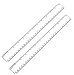 Produktbild Kunststoff-Lineal, bruchfest, gerade, Kunststoff, Messwerkzeug für Studenten, Schule, Büro, 2 Stück (30 cm)
