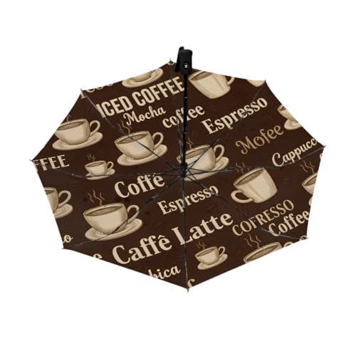 Parapluie de voyage automatique fini les sièges mouillés avec le pliage inversé compact