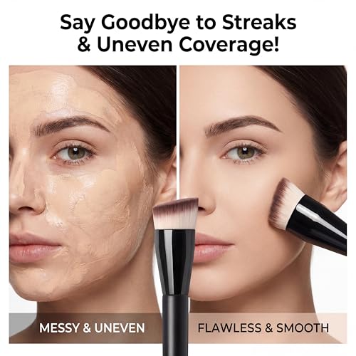 40% Off JoMay Flat Top Kabuki Foundation Brush - Streak-Free