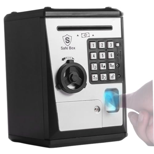 Tirelire automatique avec fausse détection de devises et confirmation empreintes digitales - 4
