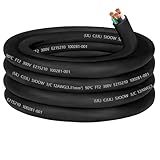 12/3 Wire 12 AWG SJOOW Portable Power Cable,300V 12 Gauge 3 Conductor SJOOW Extension Cord Electrical Wire for Motor Lead,Portable Light,LED,EV Car Charger,RV Inverter,Indoor Outdoor Machinary-25ft