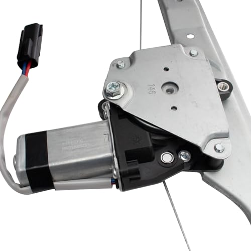 Image of TRQ Rear Left Power Window Regulator & Motor Assembly Drivers Side Compatible with 2005-2010 Jeep Grand Cherokee