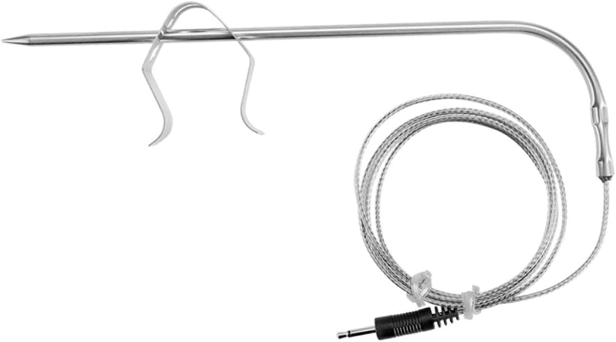 1Set Kitchen BBQ Meat Temperature Probe Holder Clip Durable Grill Probe Tool for Home Cooking Essentials Easy to Install and Use with Options