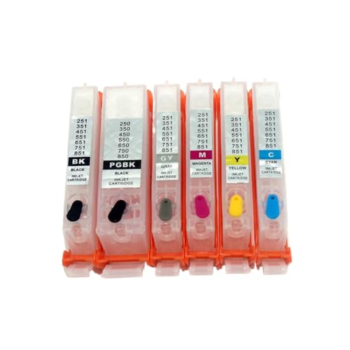 Cartouche d'encre PGI 550 CLI 551 pour remplacer vos réservoirs vides sans bloquer l'imprimante