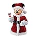 Kurt Adler 10-Inch Mickey Mouse Treetop/Tablepiece with Bendable Arms, Red