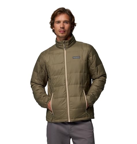 Columbia Men's Voodoo Falls 590 Turbodown II Jacket, Stone Green, Large