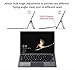 Keyboard Replacement Type Cover Trackpad Mouse for Microsoft Surface Pro 7+ 7 Pro 6 Pro 5 Pro 4 Pro 3 Ergonomic Portable Slim Wireless Bluetooth Rechargeable