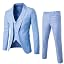 Sky Blue3-piece Suit