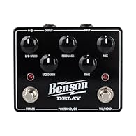 Drawing inspiration from our history in tape and bucket brigade echo servicing. Our design goal was creating floaty and colorful repeats with a chaotic yet musical degradation. With a 30ms-1250ms range, the Benson delay goes fast enough to do chorus,...