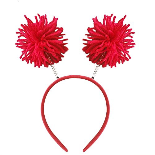 Gionforsy Women Costume Accessories Set for Spirit Day and Week - Tutu, Pom Pom Accessory - Thumbnail 4