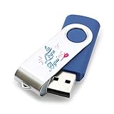 Memoria USB Twister 16 GB Personalizado (Texto o Logo) en Color Azul · Pendrive Ideal para Regalar · Original y Elegante Producto Promocional Memoria USB Twister 16 GB Personalizado (Texto o Logo) en Color Azul · Pendrive Ideal para Regalar · Original y Elegante Producto Promocional