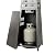Fire Sense 66992 Pyramid Flame Patio Heater 40,000 BTU Outdoor Propane Heater Tower with Wheels - Platinum