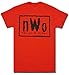 NWO New World Order Wolfpac Logo Red T-shirt (Adult Medium)
