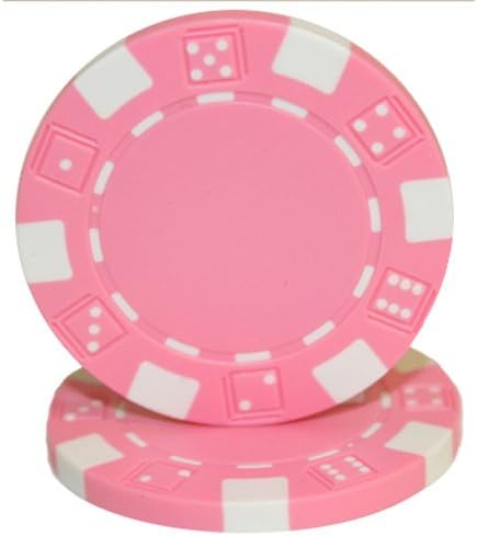 Miniatura 8 de Brybelly Fichas de póquer de 0.41 oz (100 unidades)  Fichas de póquer en blanco no denominadas  Juegos de efectivo personalizados y noches de póquer