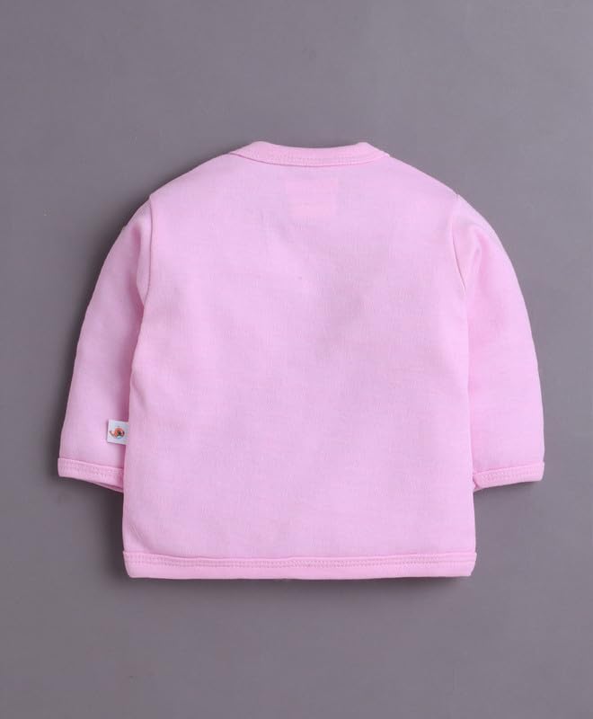BUMZEE Baby Girls Cotton Round Neck Full Sleeves Pack of 3 Regular Fit Jablas Pink & Baby Pink - 12-18 Months (Peb11303F-pnk) 3