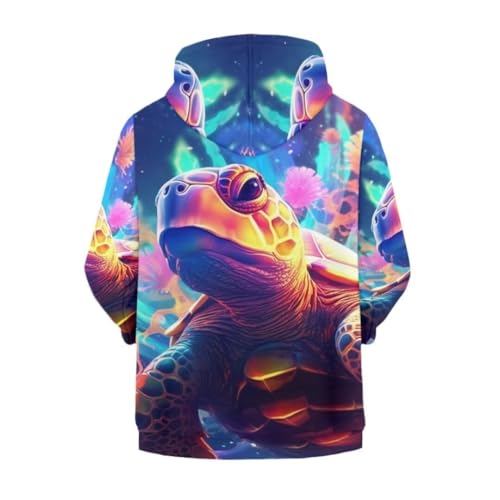 Cool Animal Print Hoodies For Boys Girls Casual Soft Novelty Zip Up Hoodie With Pockets2