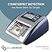 AccuBANKER D500 5-Point Automatic Counterfeit Money Bill Detector & Value Detection Machine with Infrared, Magnetic, Watermark, Dimension Detection & Ultraviolet Sensors, Commercial Grade, UL Listed