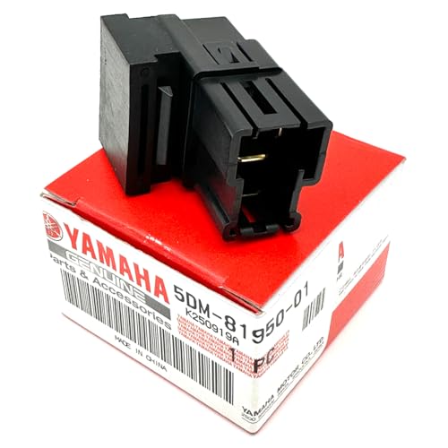Genuine 5DM-81950-01-00 5DM-81950-00-00 Relay for 2002-2021 Yamaha Grizzly Kodiak Raptor Wolverine OEM