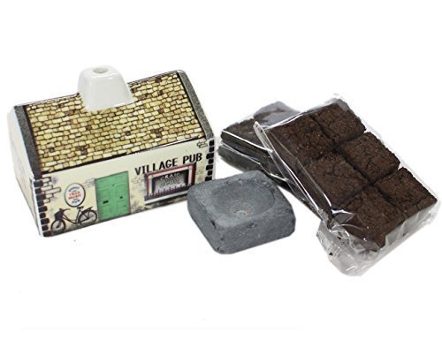 The Gifted HandIrish Pub Turf Peat Incense Burner Set