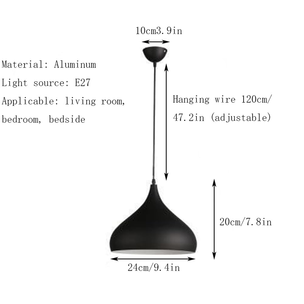 Lampada A Sospensione In Metallo In Stile Industriale Per Interni