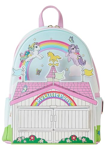 Loungefly Mini mochila My Little Pony 40th Anniversary Stable
