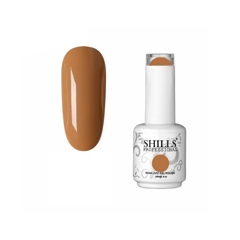 Image of SHILLS PROFESSIONAL Uv /Led Soak Off Glossy Finish Nail Polish Nail Art Nail Polish Color Shade 177, 15 Ml