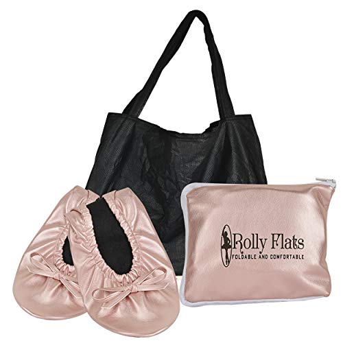 Image of Women's Foldable Ballet Flats - Portable Flat Shoes for Travel and Wedding that Fit in Your Purse
