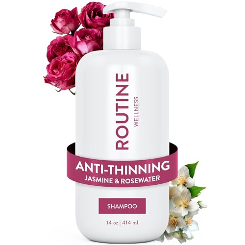 Routine Wellness Anti-Thinning Volumizing Shampoo - Jasmine &amp; Rosewater
