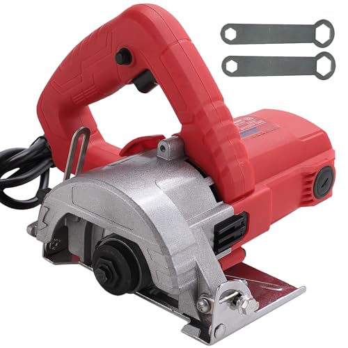 Cheston Marble Cutter Machine 1000W | 110mm Wood Cutter Machine with Adjustable 30mm Cutting & 45° Bevel Depth | Tile, Granite, Plywood, Metal Cutter Machine | Wood Cutter Machine 1 Year Warranty (B0D7ZP8491) Amazon Price History, Amazon Price Tracker