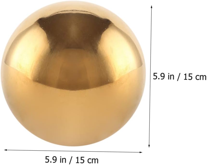 8pcs Stainless Steel Mirror Spheres Garden Gazing Ball Reflective Globe for Outdoor Solar Ball Decor Artistic Ornament