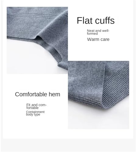 Men Warm Knit Vest Button V-Neck Sleeveless Sweater Tops Thick Casual Suit Business Waistcoat4