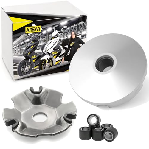 Area1 Variomatik Wandler Keilriemen Set kompatibel mit Speedfight 1, Speedfight 2 Elyseo Elystar Vivacity Trekker Limbo Buxy Squab TKR Zenith SV Looxor Splinter Raggae Speedake