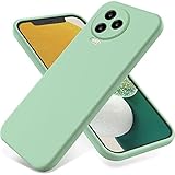 Coque pour Infinix Note 12 Pro,tui de Protection Complte du Corps au Toucher Soyeux, Housse Doublure Douce en Tissu Microfibre, tui pour Infinix Note 12 Pro-Vert