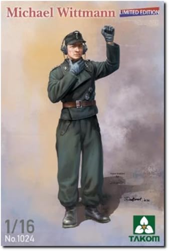 Figurine Michael Wittmann 1:16 et grand char miniature Takom édition limitée
