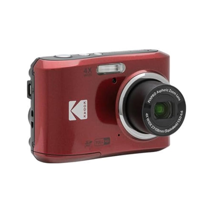 KODAK PIXPRO FZ45【レッド】デジタルカメラ Amazon.com : Kodak Pixpro FZ45 Digital Camera (Red) Bundle