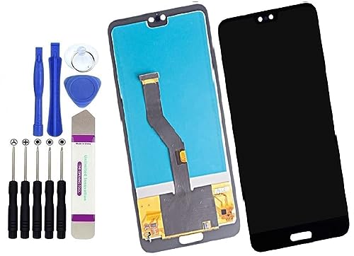 i INDIVITEM'S Display Für Huawei P20 Pro CLT-L09 L29 LCD 6.1 inch TFT LCD Bildschirm Ersatz Digitizer Touchscreen mit Werkzeug Schwarz (Nicht Original, Nicht für P20)