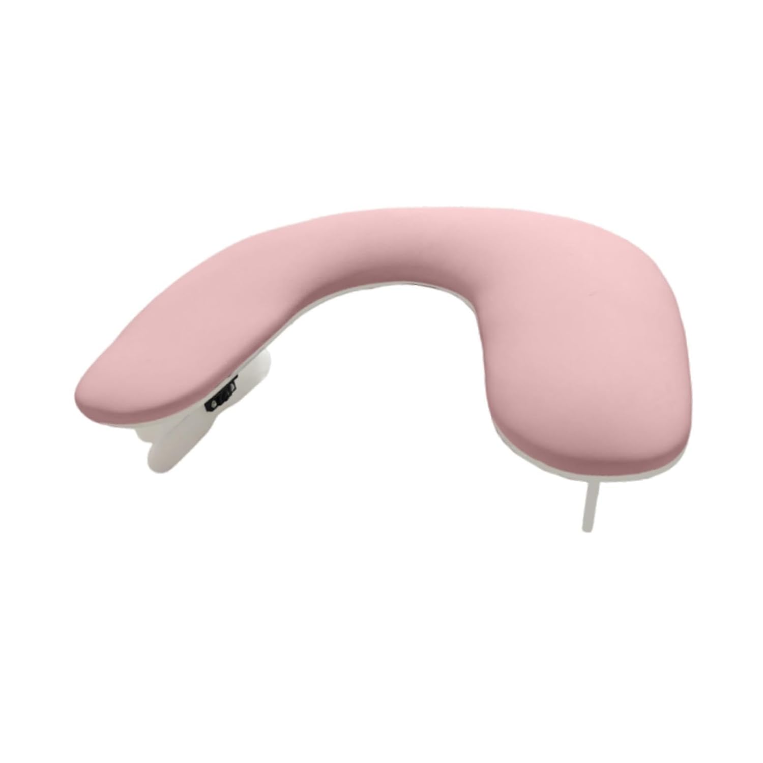 Nail Arm Rest Nail Hand Pillow Professional Folding Legs for Acrylic Nails Ergonomic Support Armrest Manicure Pillow, Pink no Bracket