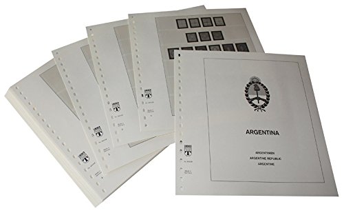 LINDNER Das Original Argentine feuilles pré-imprimées pour timbres année 1858-1951