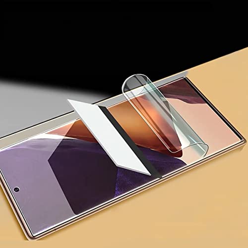 Image of STP FEEL (2 Pack Unbreakable Membrane Screen Protector Guard For Samsung Galaxy Note 20 (6.7 Inch) | Membrane Ultra Smooth Touch with Finger Print Support - HD /3 Months Warranty