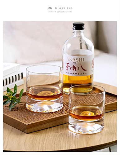 Set de 2 vasos de vidrio Mt. Fuji 330 ml miniatura 2