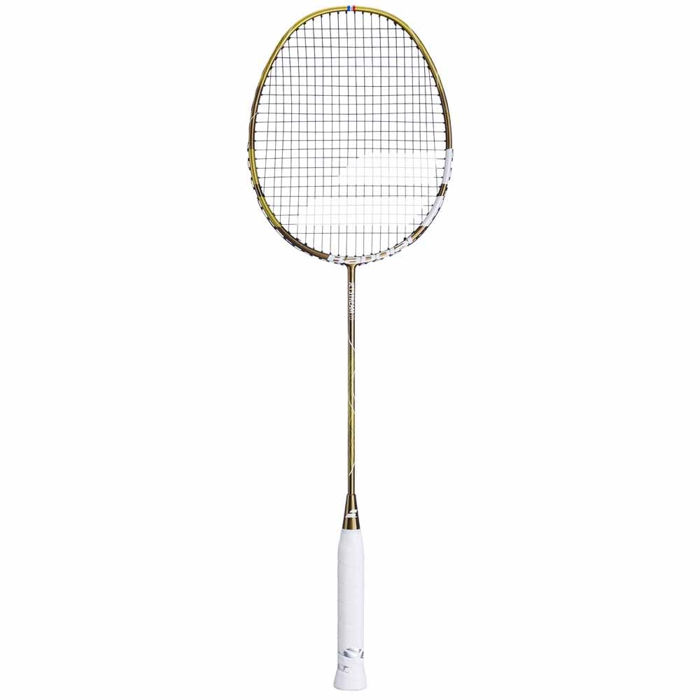 Babolat Jet Stream 78 Badminton Racquet, 5U - White/Gold | Lightweight, High-Speed & Control-Oriented Racquet-image-5