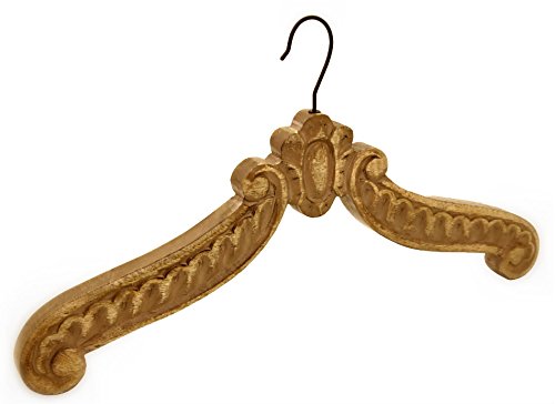 SouvNear SG-SNPR-056 Wedding Dress Hanger, 18 x 0.75 Inches, Brown