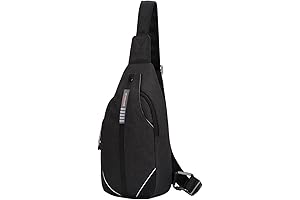 WATERFLY Sling Backpack: Anti-Theft Crossbody Bag for Travel