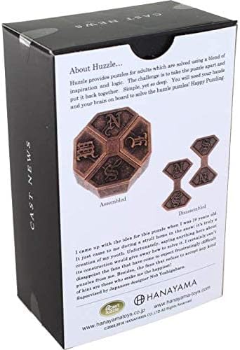 NEWS Hanayama Cast Metal Brain Teaser Puzzle