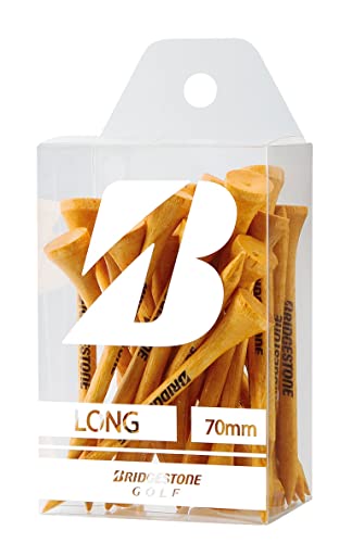 BRIDGESTONE(ブリヂストン) ゴルフ ウッドティー(ロング・28本入り) GAG302 ニス 2023年モデル