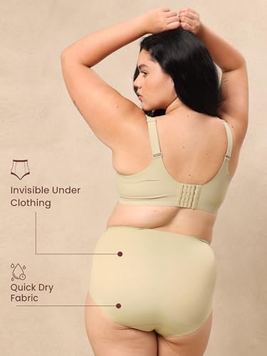 Image of Krvvy All-Day Control Tummy Tucker Shaper for Women | Seamless High-Waist Shapewear with Targeted Belly Fat Compression | Super Stretch Fabric | Lightweight,Odourless & Comfort for Upto 12 Hrs